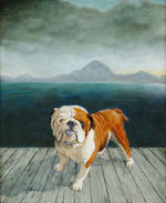 Bulldog on Deck, Dog Portraits, 2014 _ Timothy Vermeulen